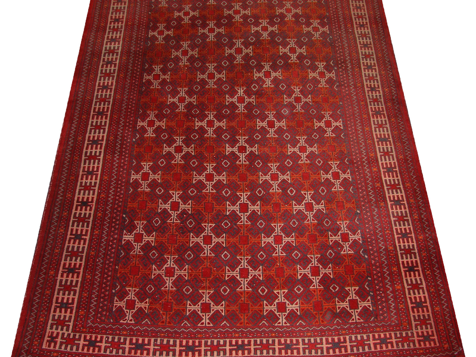 Clearance & Discount Rugs TRIBAL 0569 Red - Burgundy & Multi Hand Knotted Rug