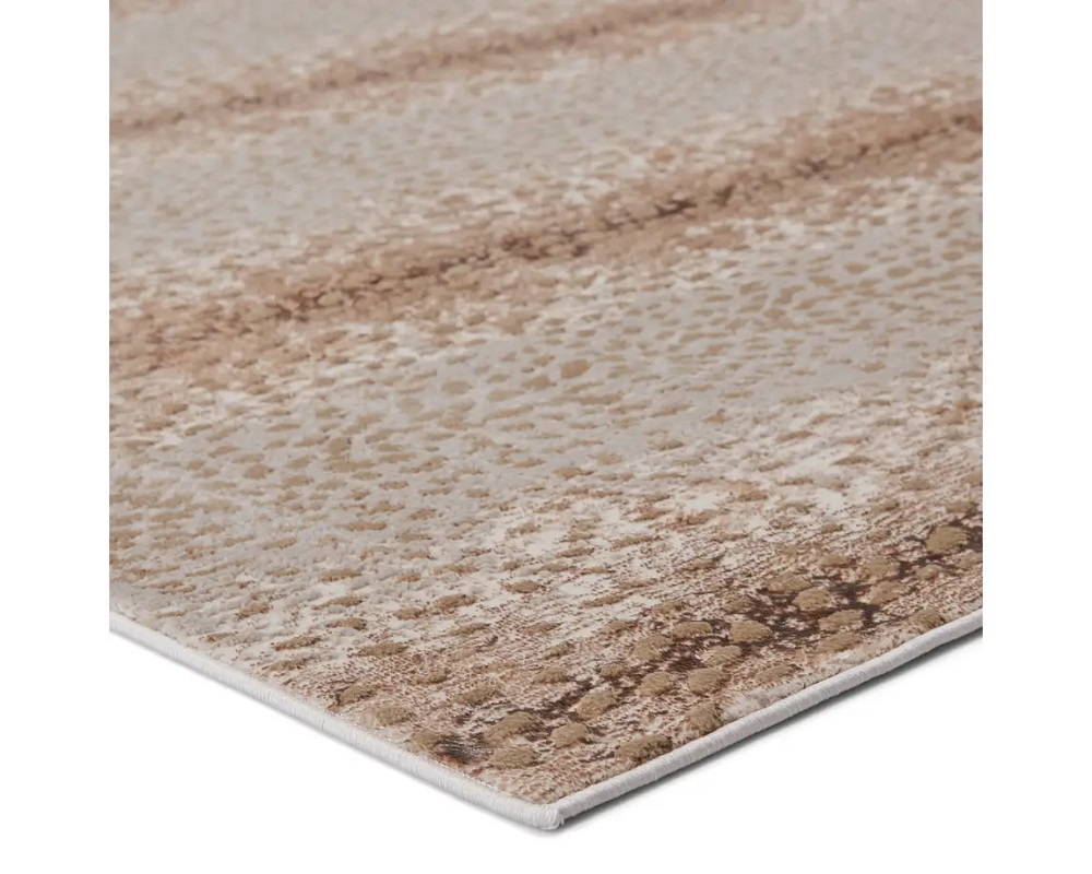 Contemporary & Transitional Rugs Catalyst CTY13  Camel - Taupe & Lt. Grey - Grey Machine Made Rug