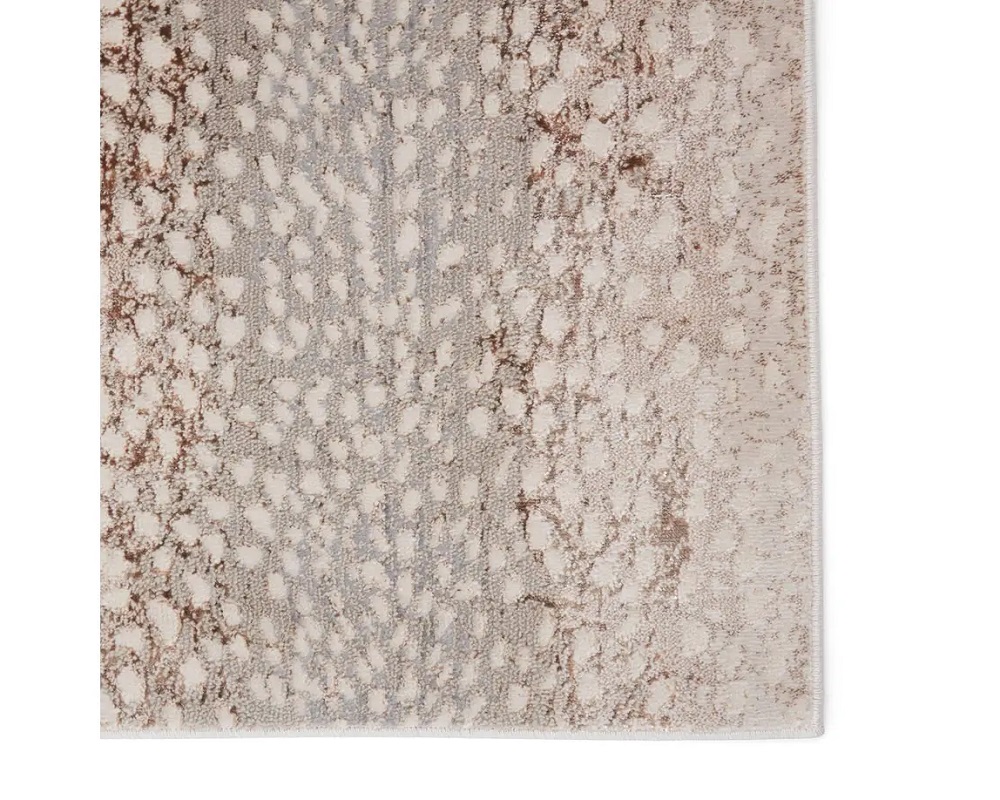 Contemporary & Transitional Rugs Catalyst CTY14 Lt. Gold - Gold & Ivory - Beige Machine Made Rug