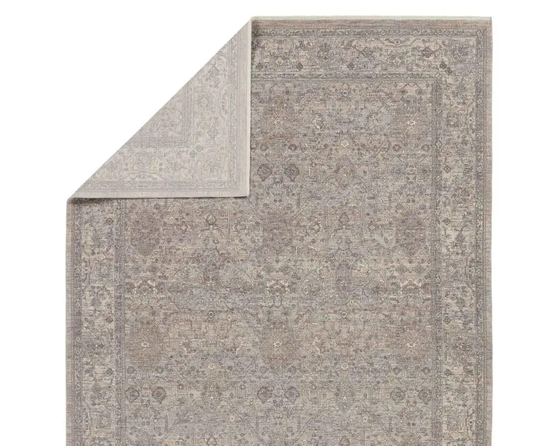 Traditional & Oriental Rugs Winsome WIN009 Lt. Grey - Grey Machine Made Rug