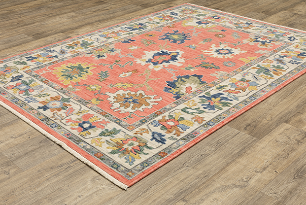 Oushak Rugs Lucca 2889B Other & Ivory - Beige Machine Made Rug