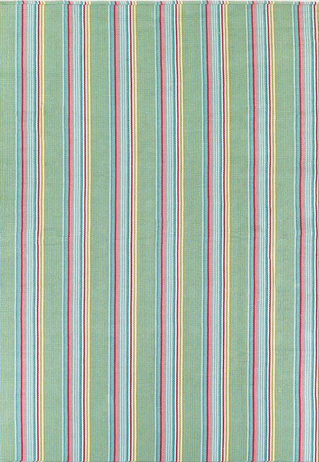 Solid & Stripe Rugs BAR HARBOR 0499-0099 Multi Flat weave Rug