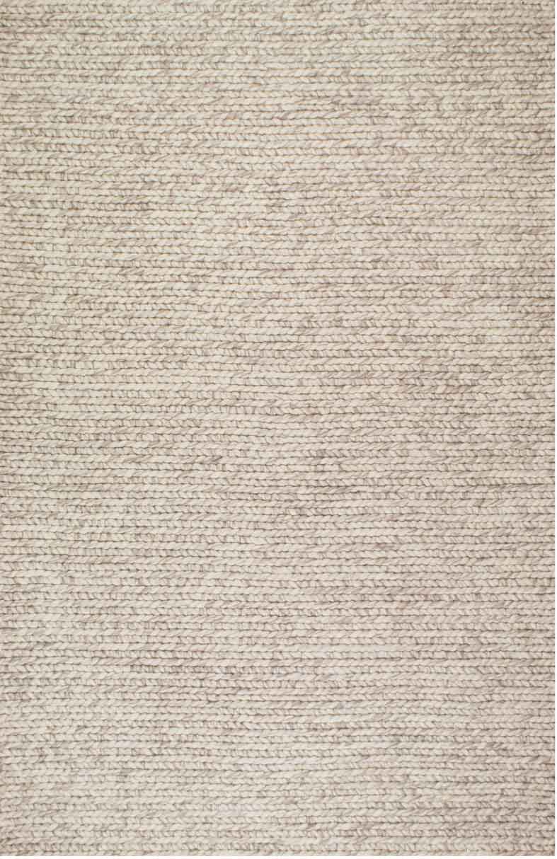 Casual Rugs & Solid Rugs BAHA BA-44LIGHT Ivory - Beige Hand Woven Rug