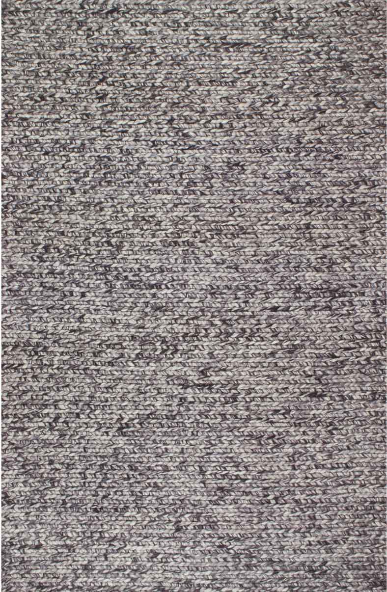 Casual & Solid Rugs BAHA BA44SMOKE Lt. Grey - Grey Hand Woven Rug