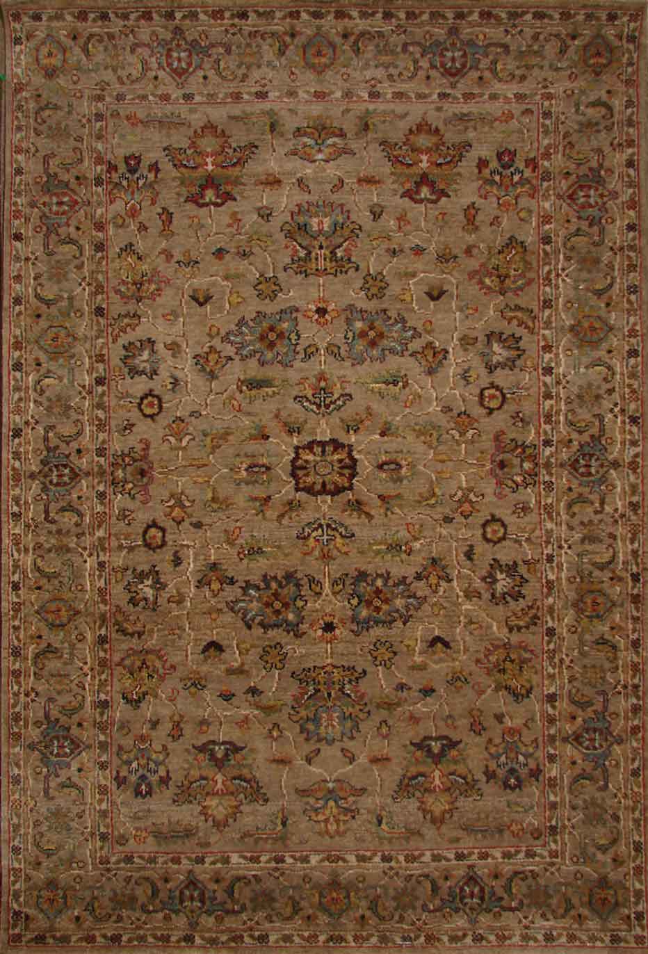 Traditional & Oriental Rugs KHYBER II 19878 Camel - Taupe Hand Knotted Rug
