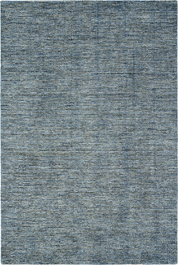 Casual Rugs & Solid Rugs TORO TT-100DENIM Medium Blue - Navy Hand Tufted Rug