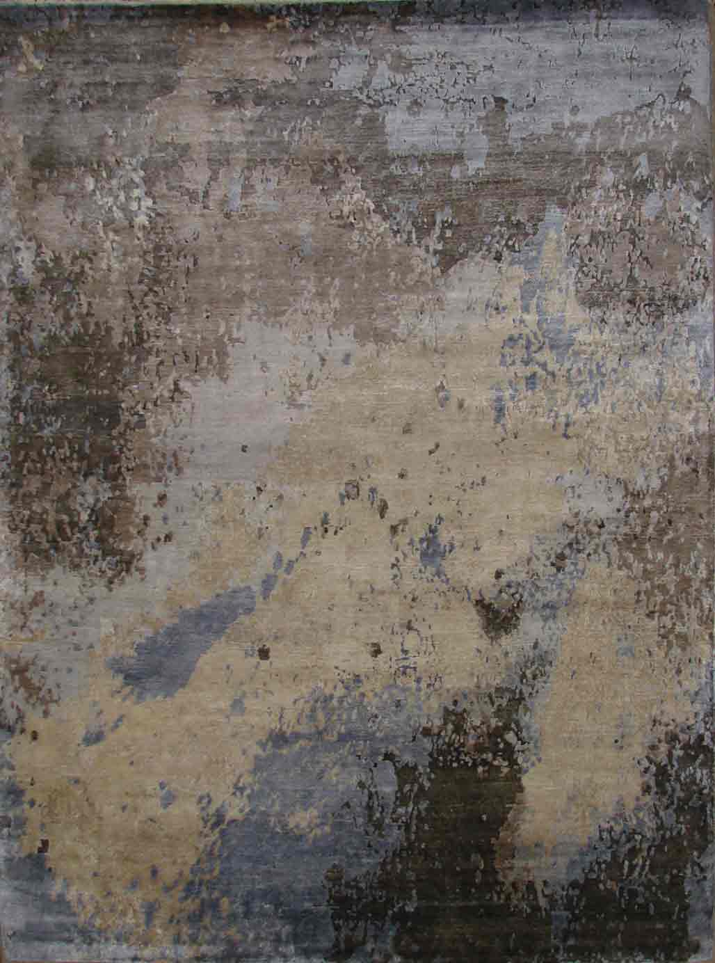 Contemporary & Modern Rugs SPLASH 20441 Multi Hand Knotted Rug
