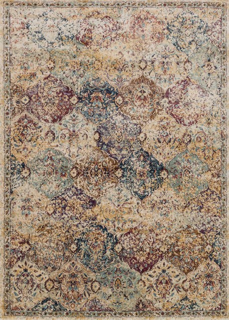 Oushak Rugs ANASTASIA AF-12 Ivory - Beige & Other Machine Made Rug