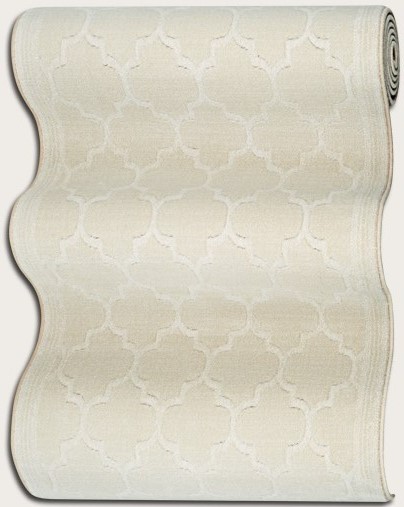 Hall & Stair Runner Rugs Marina CB91/0001A Ivory - Beige Machine Made Rug