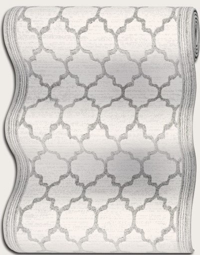 Hall & Stair Runner Rugs Marina CB91/0003A Lt. Blue - Blue & Lt. Grey - Grey Machine Made Rug