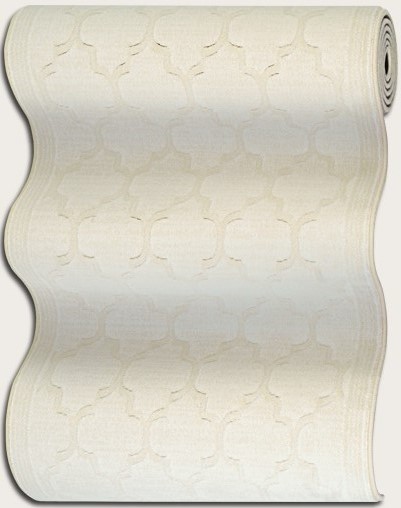 Hall & Stair Runner Rugs Marina CB91/0004A Ivory - Beige Machine Made Rug