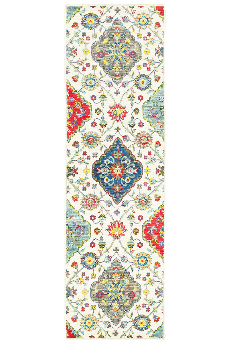 Traditional & Oriental Rugs JOLI 4929w Multi Machine Made Rug