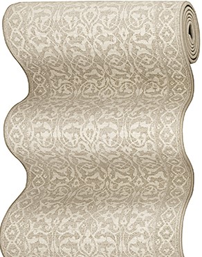 Hall & Stair Runner Rugs Marina CB11/4002A Ivory - Beige Machine Made Rug