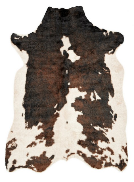 Animal Print Rugs & Cow Hides GRAND CANYON GC-05 Ivory - Beige & Lt. Brown - Chocolate Machine Made Rug