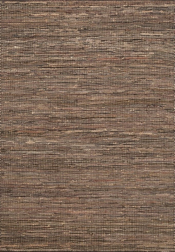 Woven Rugs EDGE ED-01 Lt. Brown - Chocolate Hand Woven Rug