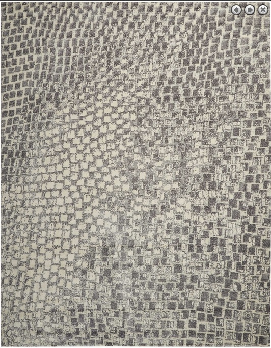 Contemporary Rugs & Transitional Rugs Twilight TWI08 CRM Ivory - Beige & Lt. Grey - Grey Machine Made Rug
