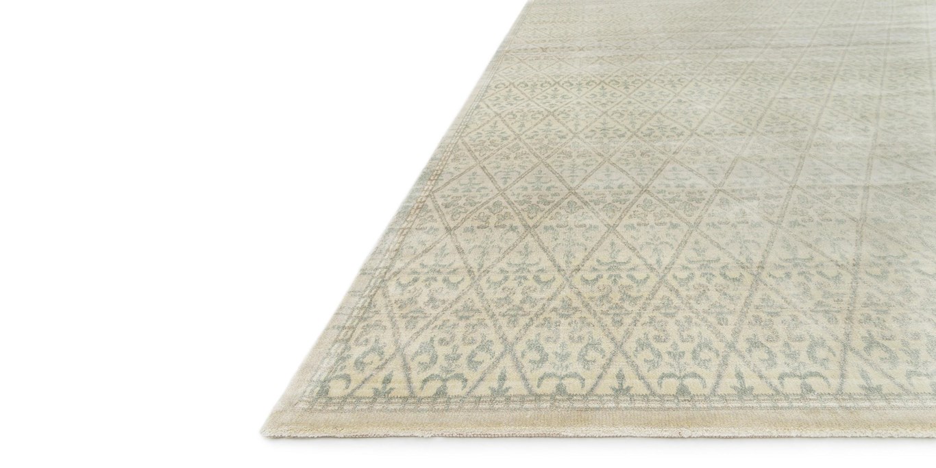 Transitional & Casual Rugs NYLA NY-01 Ivory - Beige Machine Made Rug