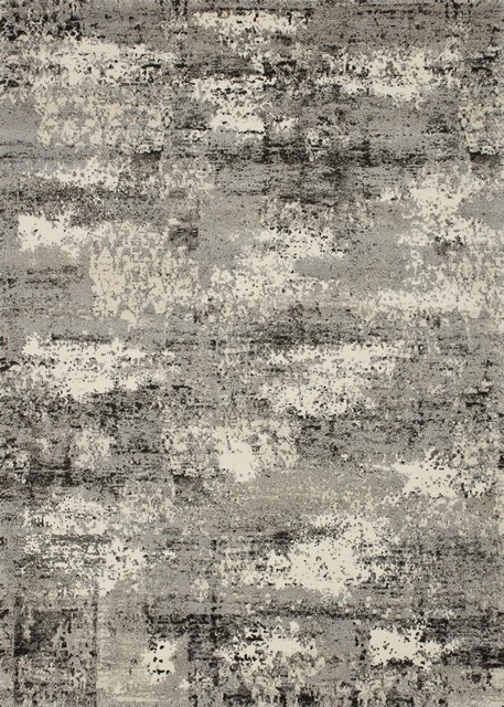 Contemporary & Transitional Rugs VIERA VR-04 Ivory - Beige & Lt. Grey - Grey Machine Made Rug