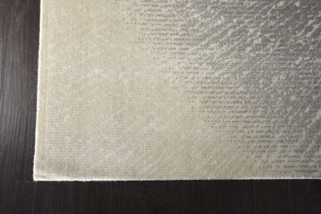 Contemporary & Transitional Rugs TWILIGHT TWI-12 Ivory - Beige & Lt. Grey - Grey Machine Made Rug