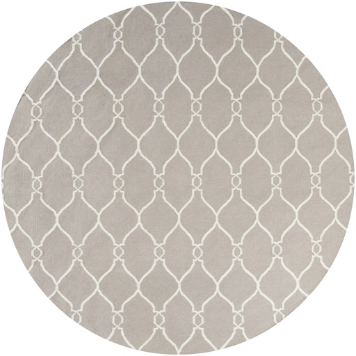 Woven Rugs FALLON FAL-1003 Lt. Grey - Grey Flat weave Rug