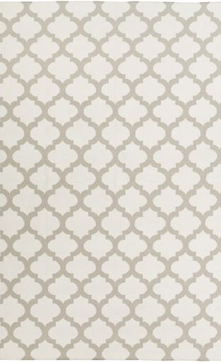 Woven Rugs FRONTIER FT-120 Ivory - Beige Flat weave Rug
