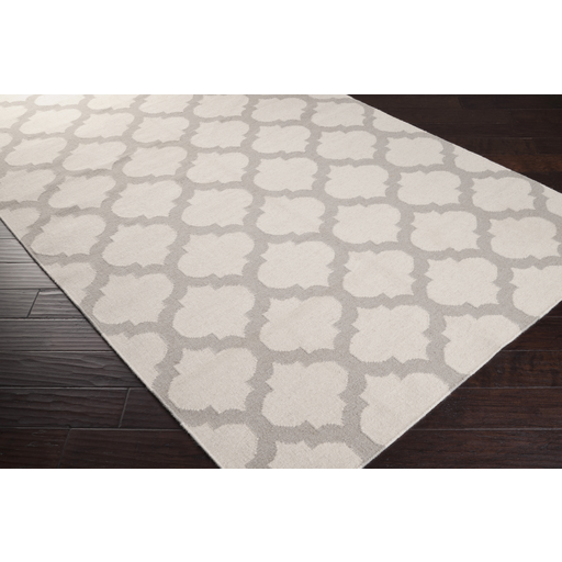 Flat Woven Rugs FRONTIER FT-120 Ivory - Beige Flat weave Rug