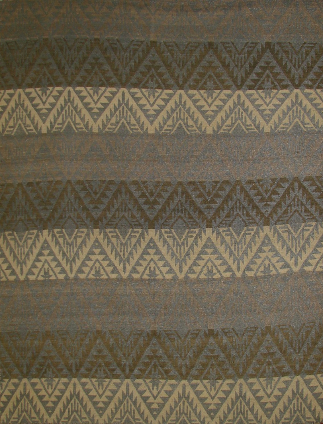 Woven Rugs DH-WV SD-25 Lt. Blue - Blue & Multi Flat weave Rug