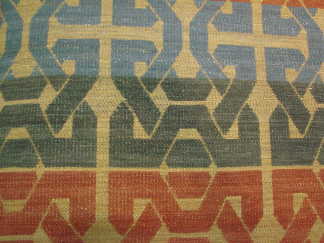 Woven Rugs DH-WV SD-19 WB Rust - Orange & Multi Flat weave Rug