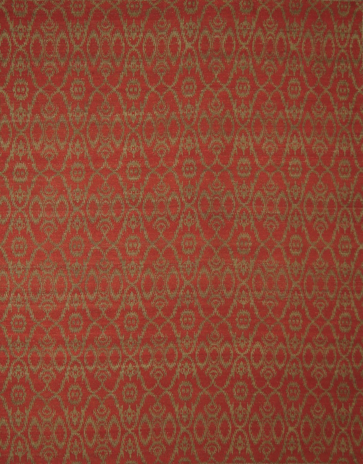 Woven Rugs DH-WV SD-43 Red - Burgundy & Lt. Brown - Chocolate Flat weave Rug