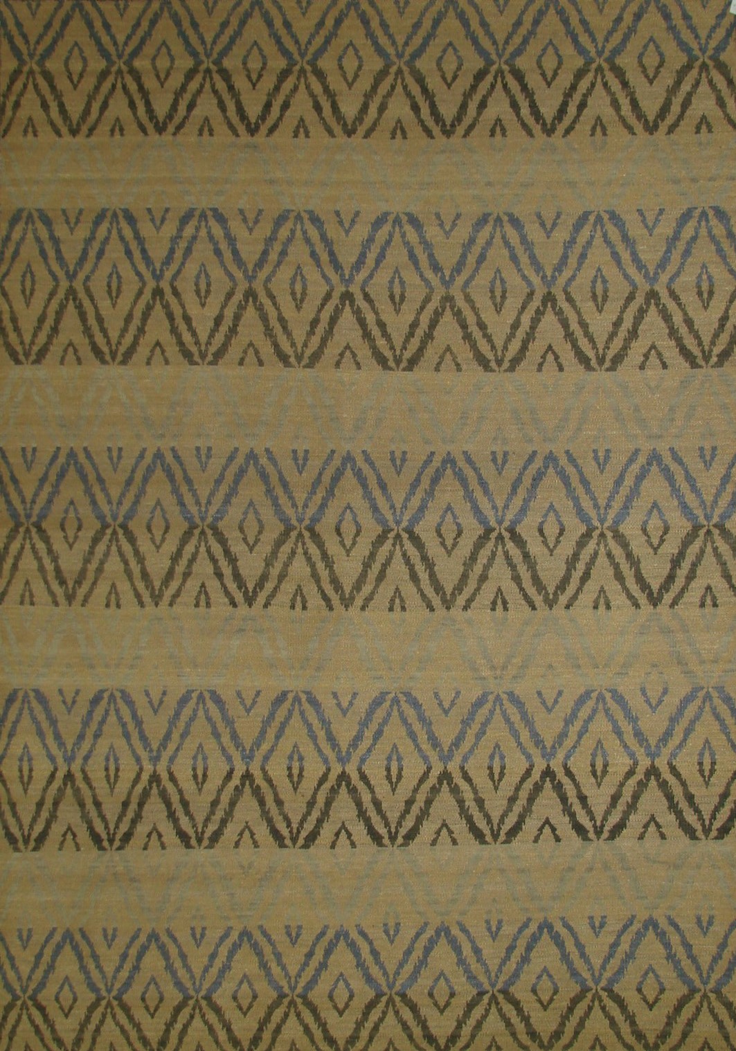 Flat Woven Rugs DH-WV SD-5 WB Lt. Gold - Gold & Multi Flat weave Rug