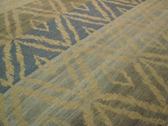 Flat Woven Rugs DH-WV SD-5 WB Lt. Gold - Gold & Multi Flat weave Rug