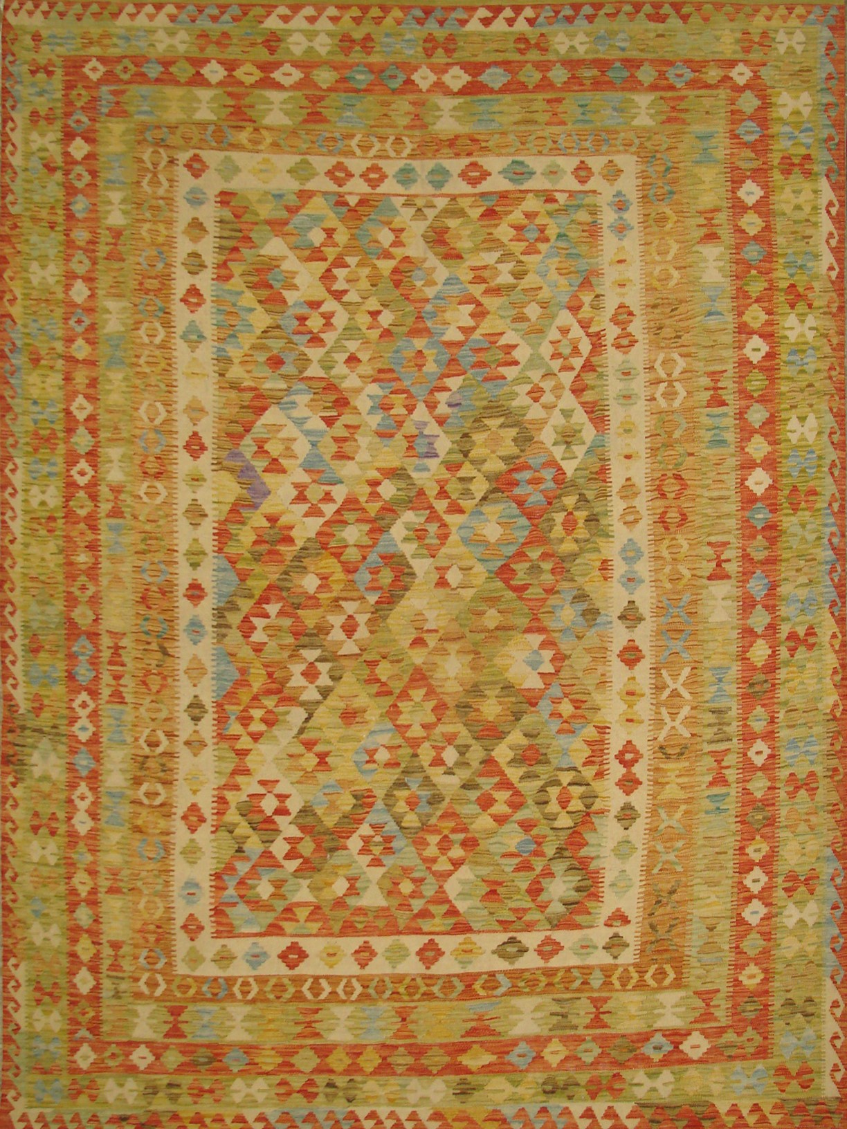 Woven Rugs KILLIM 20875 Multi Flat weave Rug