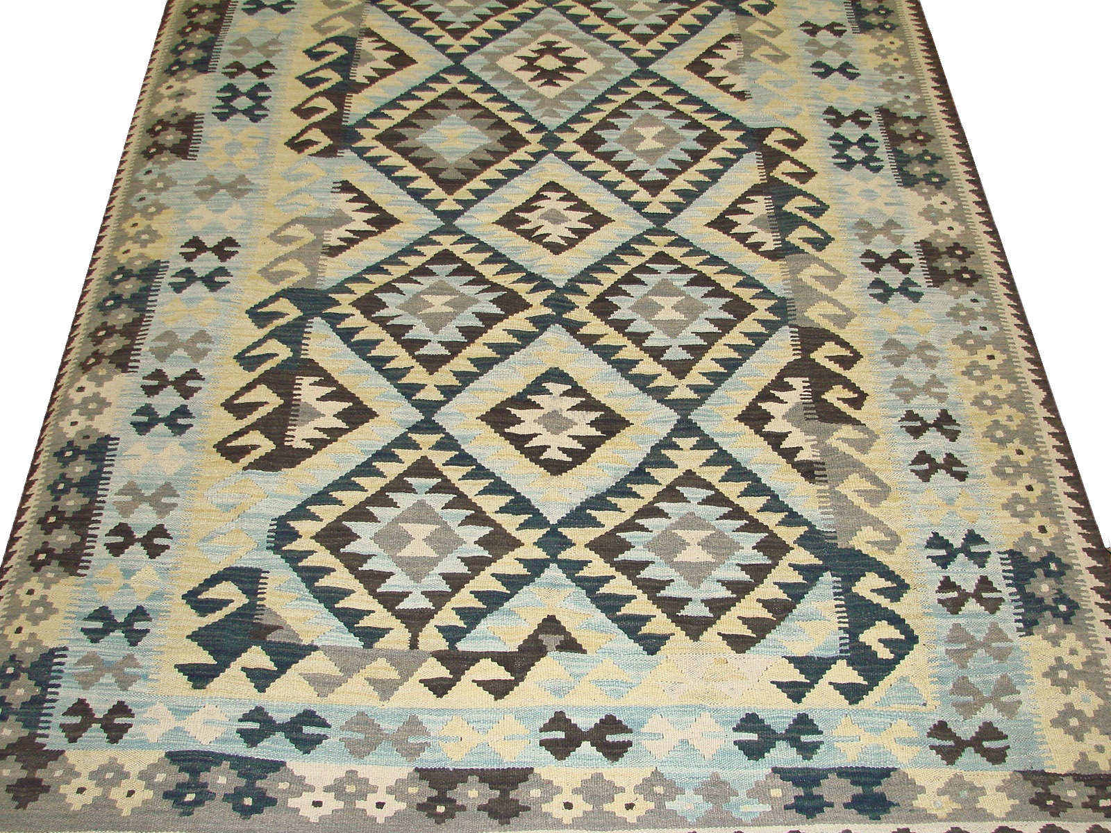 Woven Rugs KILLIM 13334 Multi Flat weave Rug
