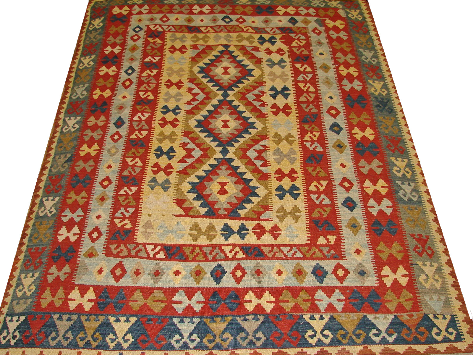Woven Rugs KILLIM 13330 Multi Flat weave Rug