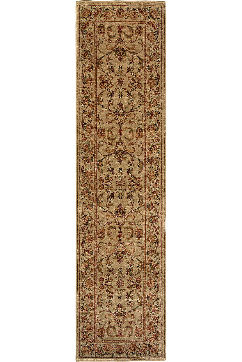 Traditional & Oriental Rugs ALLURE 2A Ivory - Beige Machine Made Rug