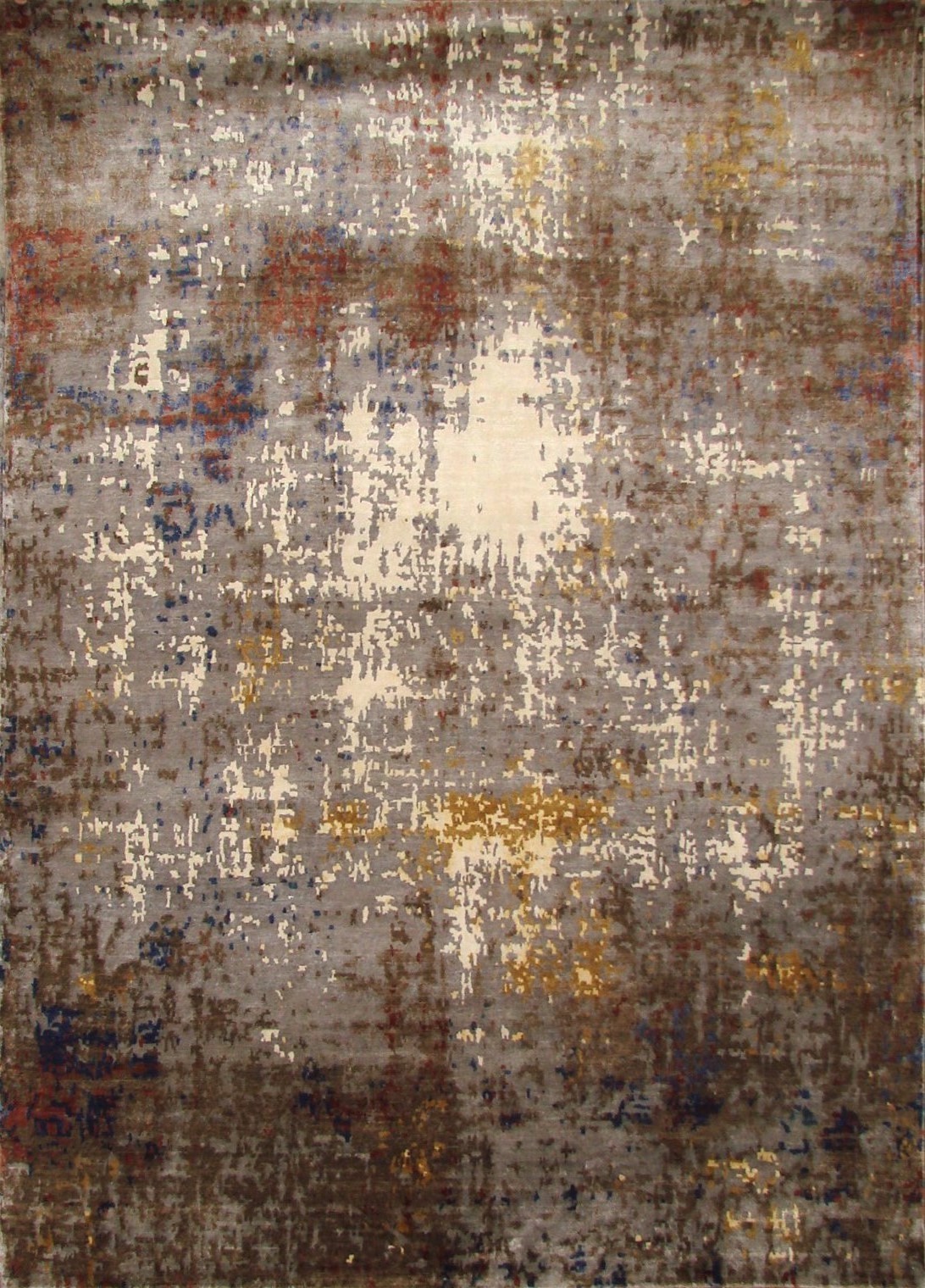 Contemporary & Modern Rugs Splash 21158 Multi Hand Knotted Rug