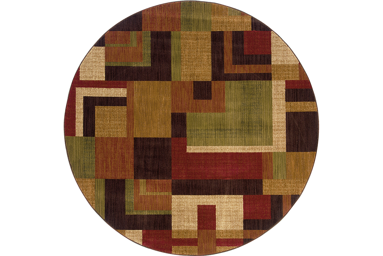 Contemporary & Transitional Rugs ALLURE 9A Multi Machine Made Rug