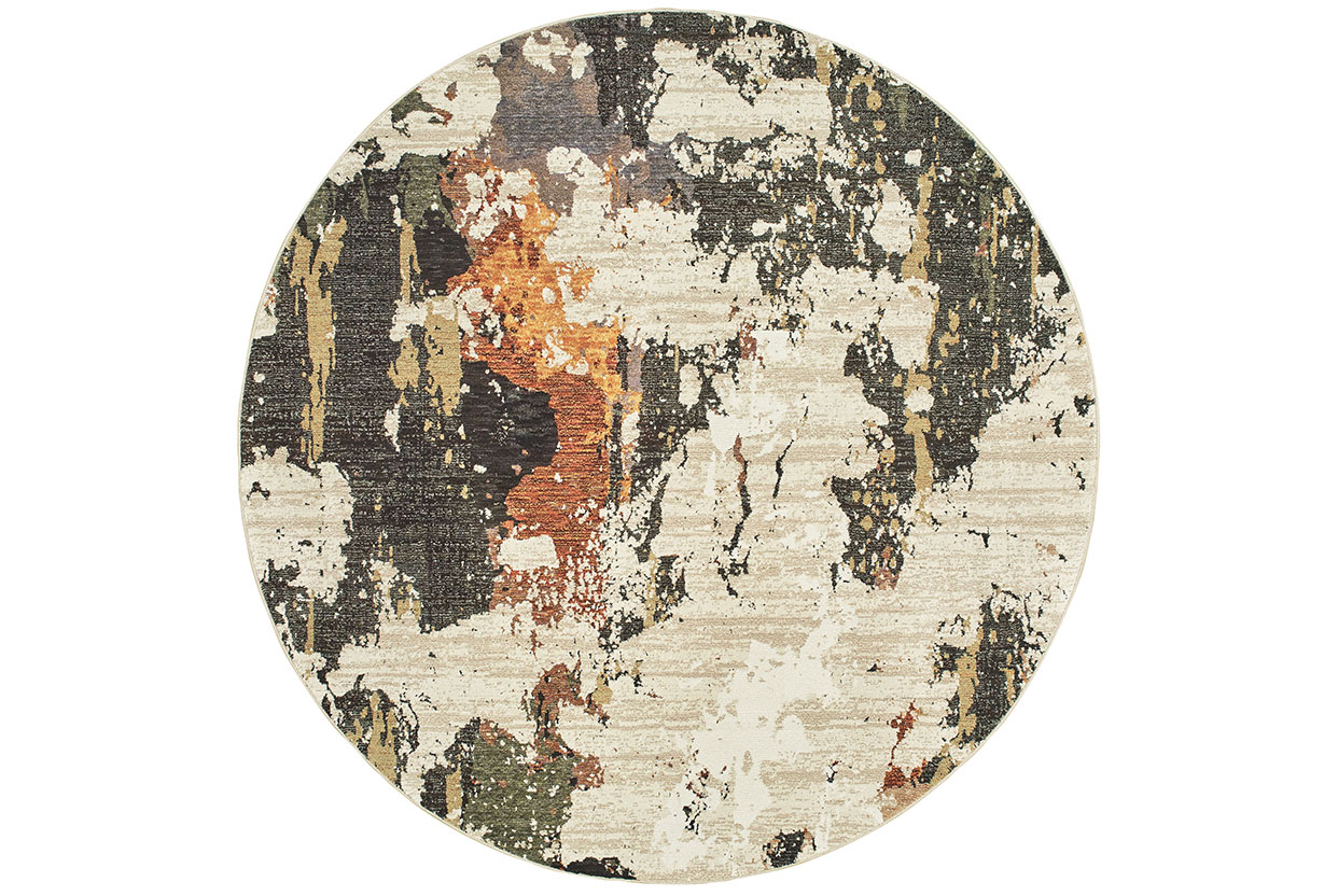 Contemporary & Transitional Rugs EVOLUTION 7770J Ivory - Beige & Multi Machine Made Rug