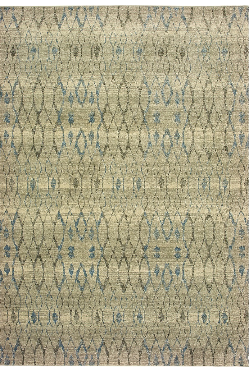 Contemporary Rugs & Transitional Rugs RALEIGH 1807H Lt. Grey - Grey & Multi Machine Made Rug