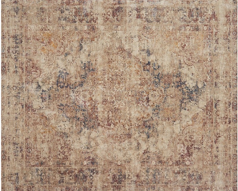 Transitional & Casual Rugs PORCIA PB-04 Ivory - Beige Machine Made Rug