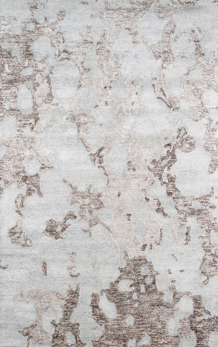 Contemporary Rugs & Transitional Rugs MILLENIA MI-02 Lt. Grey - Grey Machine Made Rug