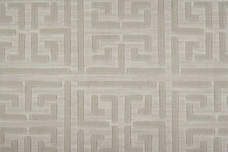 Custom Rugs, Runners & Rounds Euro Collection Athens - Coastline Ivory - Beige & Lt. Grey - Grey Machine Made Rug