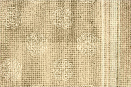 Custom Rugs, Runners & Rounds Fashioin Pointe 3 New Asiana - Sand Camel - Taupe & Ivory - Beige Machine Made Rug