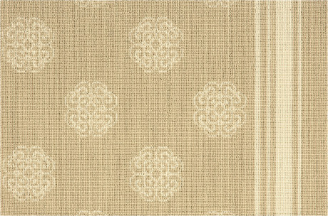 Custom & Wall to Wall Fashioin Pointe 3 New Asiana - Sand Camel - Taupe & Ivory - Beige Machine Made Rug