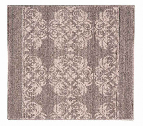 Custom Rugs, Runners & Rounds Victoria Yorkshire Armada Ivory - Beige & Lt. Grey - Grey Machine Made Rug