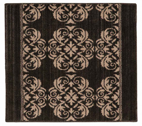 Custom Rugs, Runners & Rounds Victoria Yorkshire Cavern Ivory - Beige & Black - Charcoal Machine Made Rug