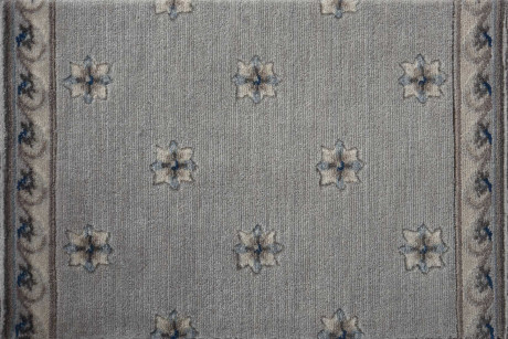 Custom & Wall to Wall Somerset Regency Silver Ivory - Beige & Lt. Grey - Grey Machine Made Rug