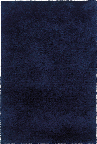 Shag Rugs COSMO Shag 81106 Medium Blue - Navy Machine Made Rug