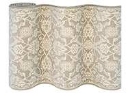 Hall & Stair Runner Rugs Vivar Vivar Champagne CB13/0001A Ivory - Beige & Lt. Gold - Gold Machine Made Rug