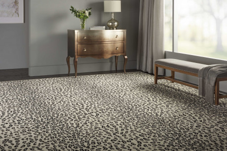 Custom Leopard Print Rug - Fashion Flooring & Interiors